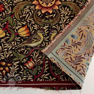 Dekorační látka GOBELIN premium Graceful art craft black PANEL