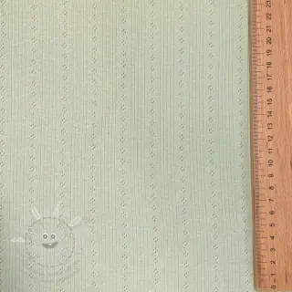 Úplet POINTOILLE Stripe soft green