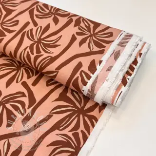 Viskóza RADIANCE Palmtrees peach