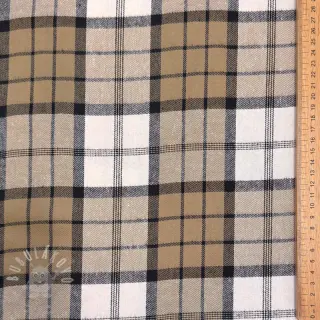 Scottish RECYCLED Checks ecru