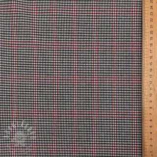 Tartan check black/white