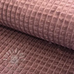 Dekorační látka VELOURS DECO SQUARE brown