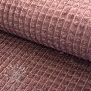 Dekorační látka VELOURS DECO SQUARE brown