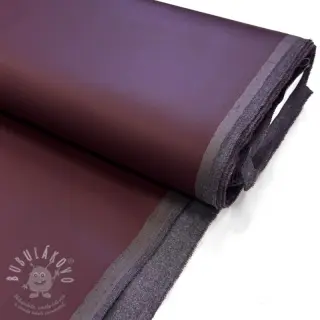 Umělá kůže oděvná LEATHER burgundy