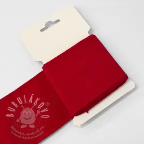 Náplet CUFF 7 cm dark red