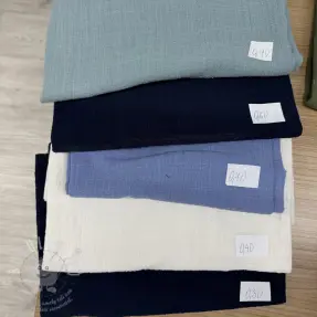Balík látek bavlna WASHED SLUB 006
