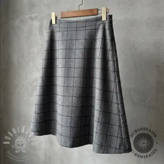 Scottish Check grey black