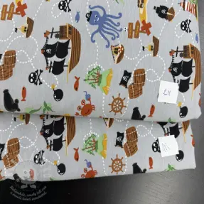 Balík látek úplet dizajnový ORGANIC 221