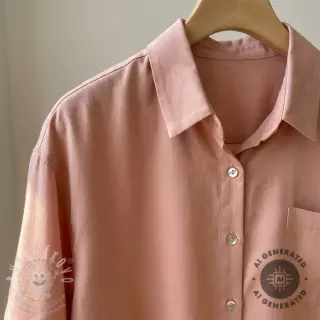 TENCEL s lnem old salmon