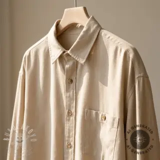 TENCEL s lnem beige
