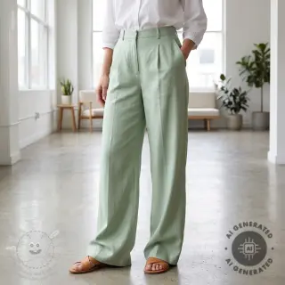 TENCEL s lnem mint