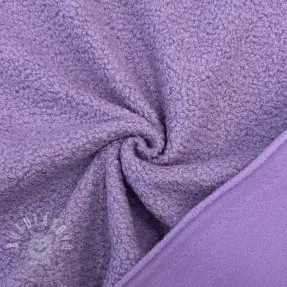 Fleece TEDDY DOUBLE SIDED lilac