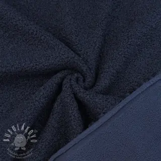 Fleece TEDDY DOUBLE SIDED navy