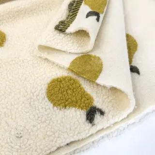 Kabátovina TEDDY JACQUARD Pears old lime