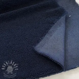 Kabátovina TEDDY navy