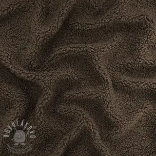 Kabátovina TEDDY dark brown