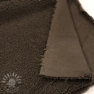 Kabátovina TEDDY dark brown