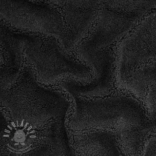 Kabátovina TEDDY black