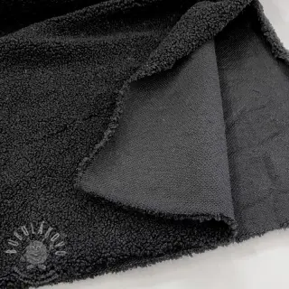 Kabátovina TEDDY black