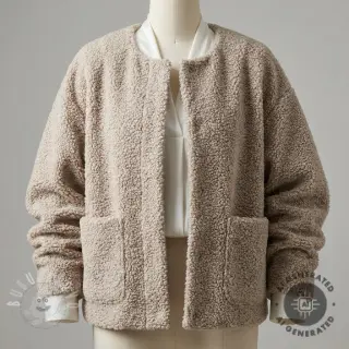 Kabátovina TEDDY beige