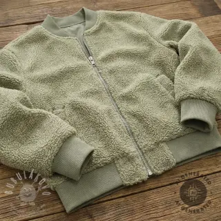 Kabátovina TEDDY old green