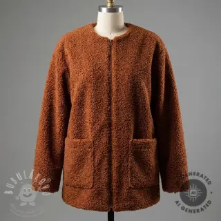 Kabátovina TEDDY rust