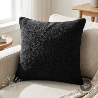 Kabátovina TEDDY black