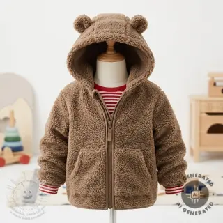 Kabátovina TEDDY soft taupe