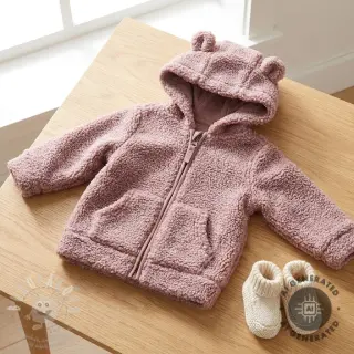 Kabátovina TEDDY dark powder