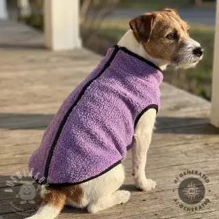 Fleece TEDDY DOUBLE SIDED lilac