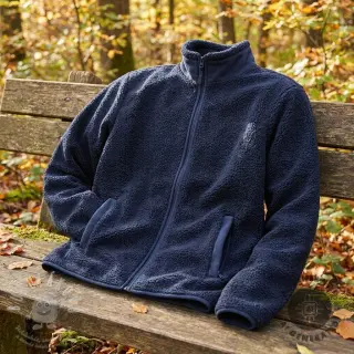 Fleece TEDDY DOUBLE SIDED navy