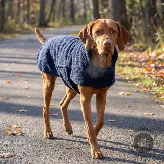 Fleece TEDDY DOUBLE SIDED navy