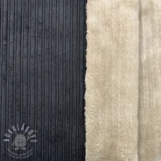 Manšestr Cofur fleece black