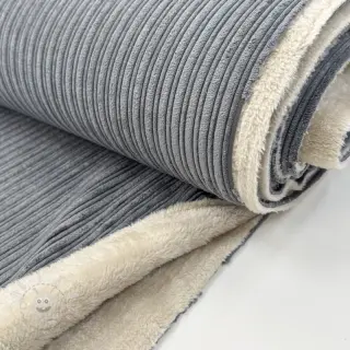 Manšestr Cofur fleece grey