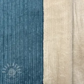 Manšestr Cofur fleece petrol