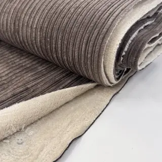 Manšestr Cofur fleece dark brown