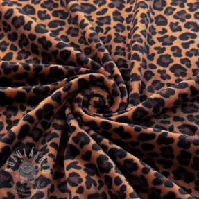Kojenecký plyš SUPER SOFT Animal skin brown
