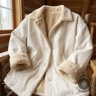 Manšestr Cofur fleece off white