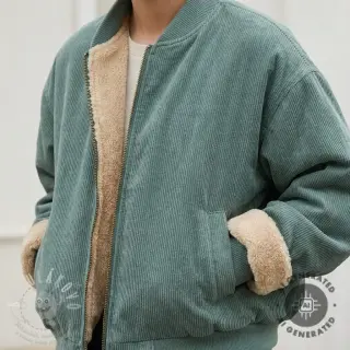 Manšestr Cofur fleece mint