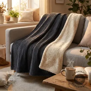 Manšestr Cofur fleece black