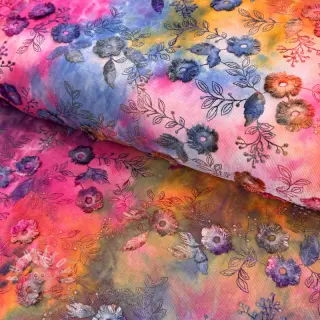 Manšestr tenký TIE DYE 21W Catchy design G
