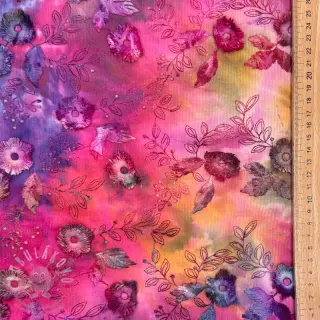 Manšestr tenký TIE DYE 21W Catchy design G