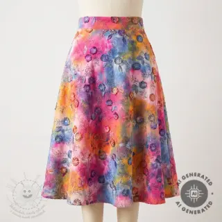 Manšestr tenký TIE DYE 21W Catchy design G