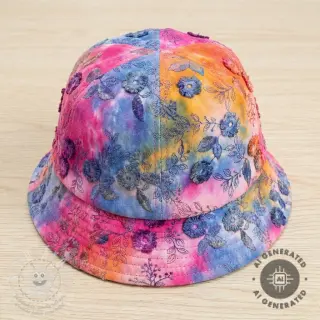 Manšestr tenký TIE DYE 21W Catchy design G