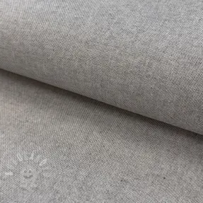 Dekorační látka COATED Linenlook premium soft grey