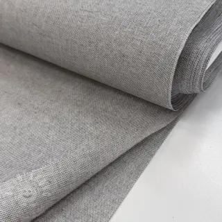 Dekorační látka COATED Linenlook premium soft grey