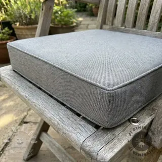 Dekorační látka COATED Linenlook premium grey