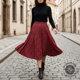 Scottish Checks CLASSIC red