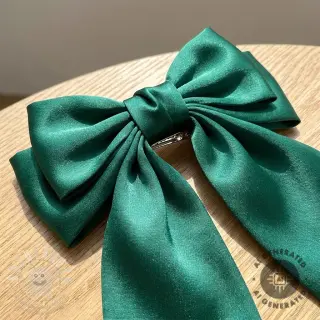 Satén SOLID dark green