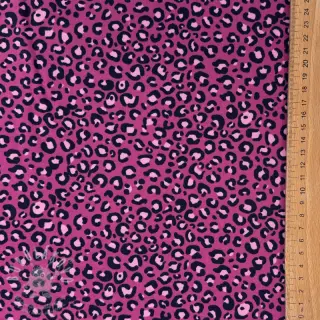 Teplákovina Animal skin bows design F